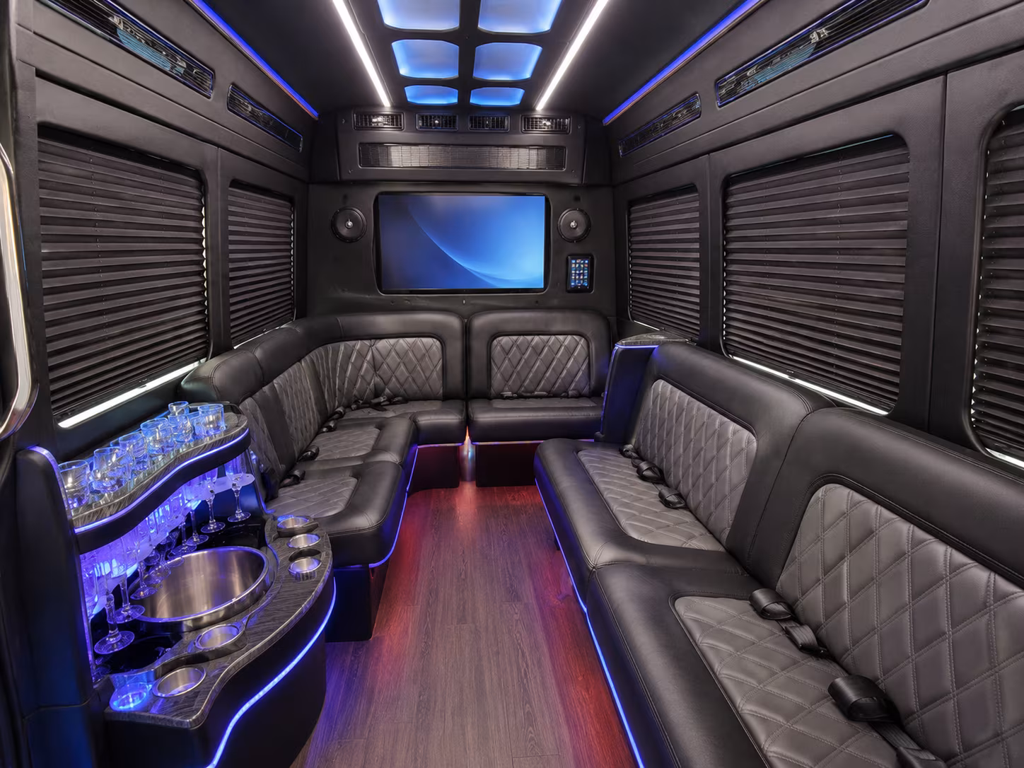 miramar party bus interior