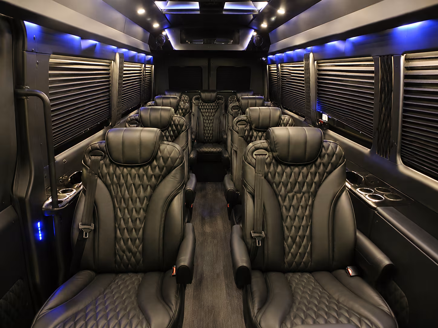 miramar wedding transportation onboard seating